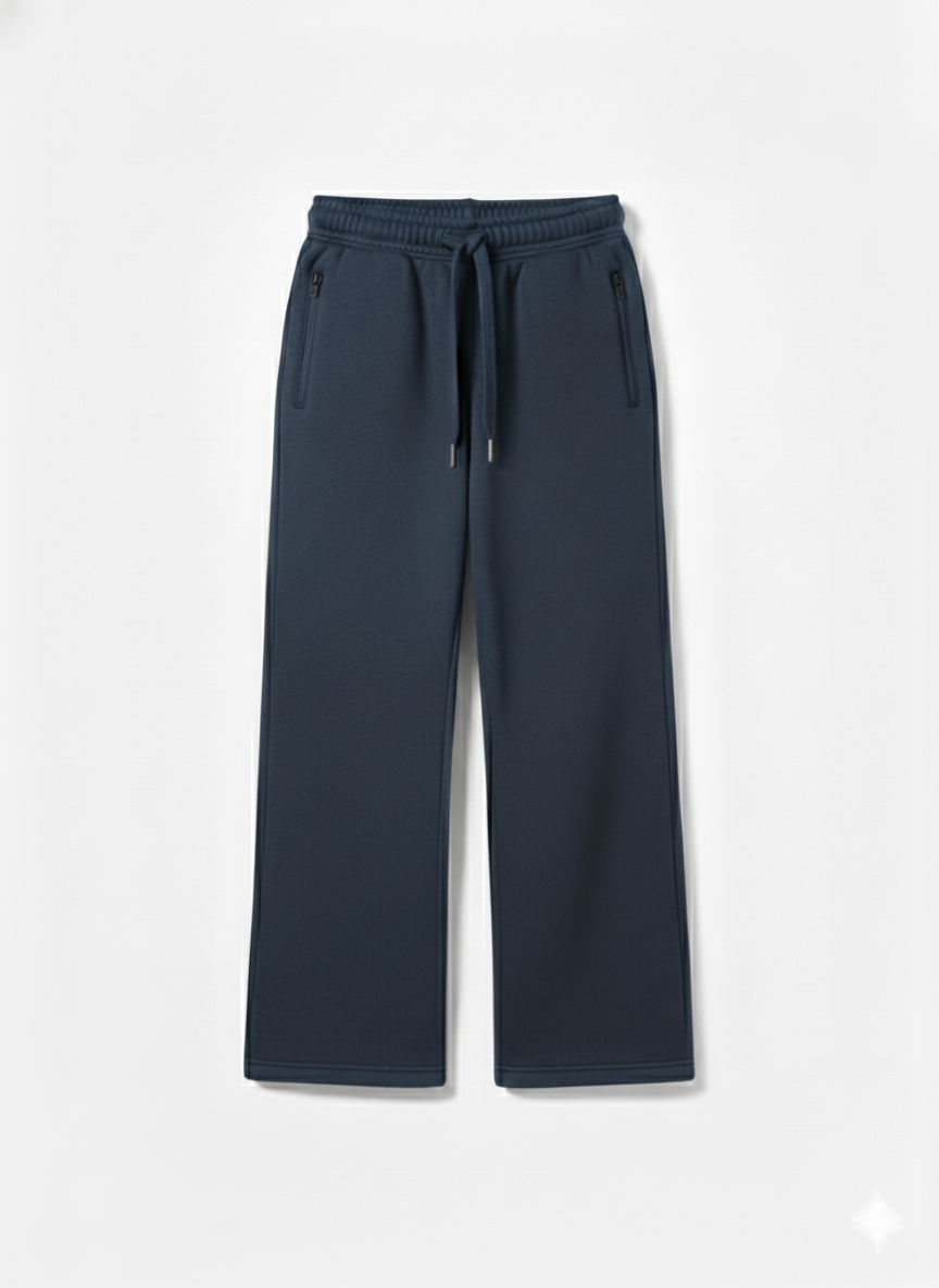 Signature Heavyweight Pearl Blue Sweatpants | Elevated Essentials Collection