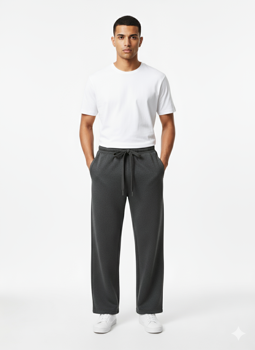 Signature Heavyweight Charcoal Grey Sweatpants | Elevated Essentials Collection