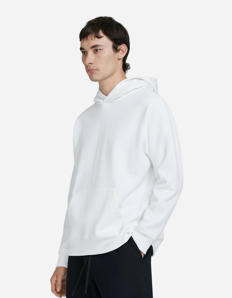 The Essential White Aesthetic Hoodie | Ultra-Heavy 350 GSM Cotton Fleece