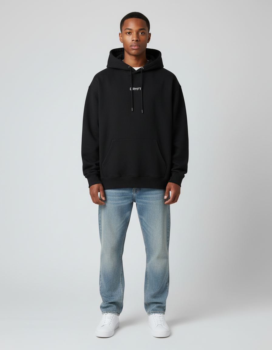 Full body front view - gray background